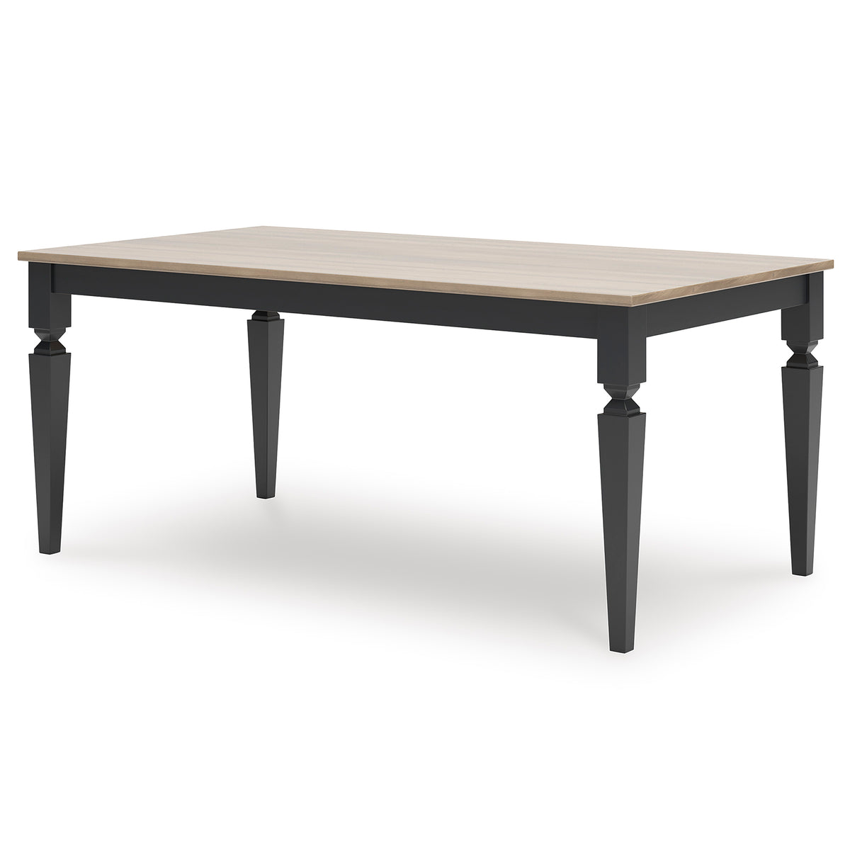 Grayish Brown/Black / Dining Table Only, product view 1; includes dining table only; display cabinets and decorative accessories excluded