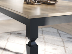 Grayish Brown/Black / Dining Table Only, product view 4; includes dining table only; display cabinets and decorative accessories excluded - 4