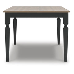 Grayish Brown/Black / Dining Table Only, product view 7; includes dining table only; display cabinets and decorative accessories excluded - 7