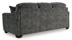Gunmetal Upholstered Seating, sofa back view - 2