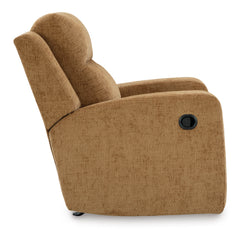Honey Manual Reclining Seating, rocker chair side view - 14