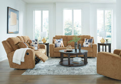Honey Manual Reclining Seating, three-piece seating; tables and room accessories excluded - 18