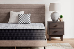 Plush Gel Memory Foam Hybrid Mattress, Queen room view 2; bed and base not included - 10