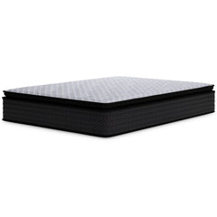 Plush Pillow Top Gel Memory Foam Hybrid Mattress, opposite angle; representative design - 12