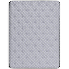 Plush Gel Memory Foam Hybrid Mattress, top view; representative design - 8