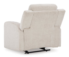 Stone Fabric Reclining Seating, recliner chair back view - 13