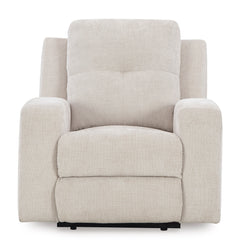 Stone Fabric Reclining Seating, recliner chair front view - 14