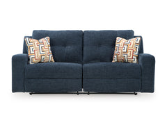 Ink Fabric Reclining Seating, sofa front view - 21