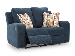 Ink Fabric Reclining Seating, loveseat reclined angle - 24