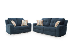 Ink Fabric Reclining Seating, sofa and loveseat set - 33