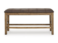 Light Brown / Bench Only, product view 2; includes bench only; other furniture and accessories excluded - 20