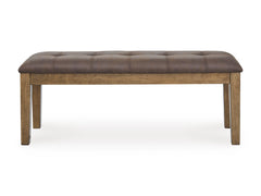 Light Brown / Bench Only, product view 2; includes bench only; other furniture and accessories excluded - 21