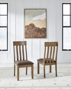 Light Brown / Set of 2 Chairs, product view 2; includes set of 2 chairs; other furniture and accessories excluded - 8