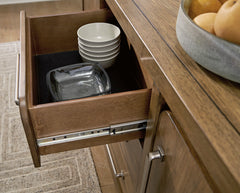 Light Brown / Sideboard, storage detail 3; includes one sideboard; accessories and other furniture excluded - 3