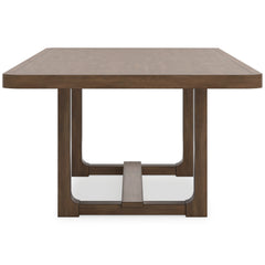 Light Brown / Dining Table Only, product view 10; included: 1 table; all other furniture and accessories excluded - 10