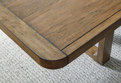 Light Brown / Dining Table Only, product view 11; included: 1 table; all other furniture and accessories excluded - 11