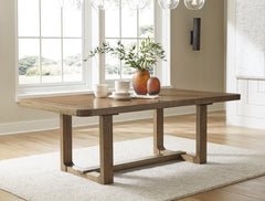 Light Brown / Dining Table Only, product view 15; included: 1 table; all other furniture and accessories excluded - 15