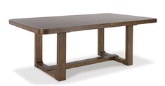 Light Brown / Dining Table Only, product view 3; included: 1 table; all other furniture and accessories excluded - 3
