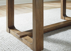 Light Brown / Dining Table Only, product view 5; included: 1 table; all other furniture and accessories excluded - 5