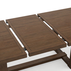 Light Brown / Dining Table Only, product view 8; included: 1 table; all other furniture and accessories excluded - 8