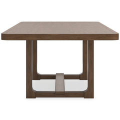 Light Brown / Dining Table Only, product view 9; included: 1 table; all other furniture and accessories excluded - 9
