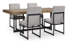 Light Brown / Dining Table Only, additional product view; one table included; chairs, stools and benches excluded; additional furniture and accessories excluded - 2