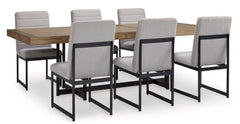 Light Brown / Dining Table Only, additional product view; one table included; chairs, stools and benches excluded; additional furniture and accessories excluded - 4