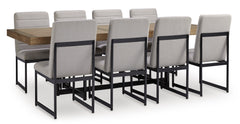 Light Brown / Dining Table Only, additional product view; one table included; chairs, stools and benches excluded; additional furniture and accessories excluded - 6