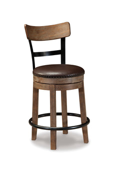 Light Brown / Counter Height — 1 Stool, furniture view 1; includes counter height — 1 stool; table, other seating and accessories excluded - 1