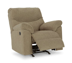 Briar Manual Reclining Seating, rocker chair reclined angle - 12