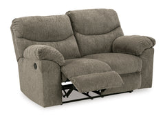 Putty Manual Reclining Seating, loveseat reclined angle - 24