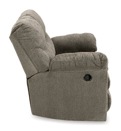 Putty Manual Reclining Seating, loveseat side view - 27