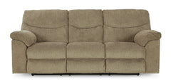 Briar Manual Reclining Seating, sofa front view - 3