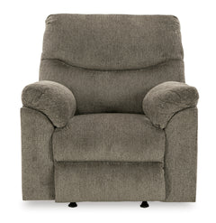Putty Manual Reclining Seating, rocker chair front view - 30