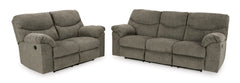 Putty Manual Reclining Seating, sofa and loveseat set - 33