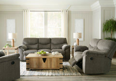 Putty Manual Reclining Seating, three-piece seating arrangement; table and decor not included - 34