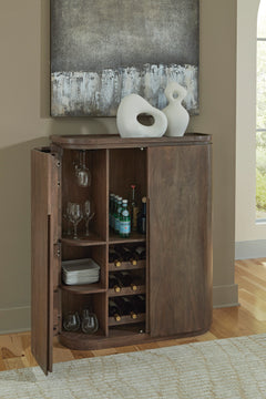 Medium Brown / Bar Cabinet, product view 7; includes one sideboard; accessories and other furniture excluded - 7