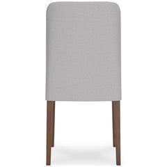 Gray/Brown / Set of 2 Chairs, product view 5; included: 2 matching chairs; all other furniture and accessories excluded - 14