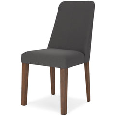 Charcoal/Brown / Set of 2 Chairs, product view 3; included: 2 matching chairs; all other furniture and accessories excluded - 26