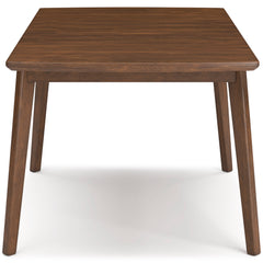Brown / Dining Table Only, product view 6; included: 1 table; all other furniture and accessories excluded - 6
