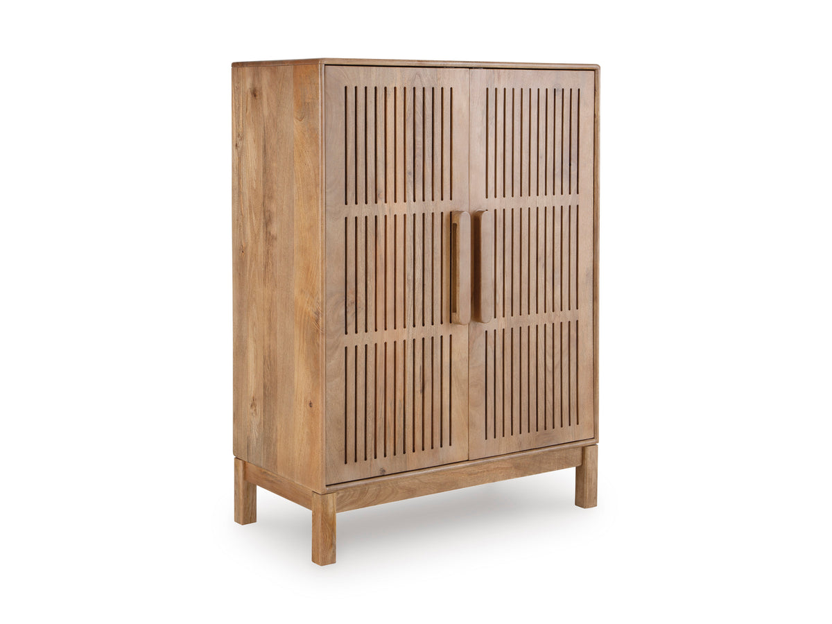 Natural Brown / Bar Cabinet, product view 1; includes one sideboard; accessories and other furniture excluded