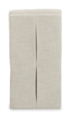 Oatmeal Dining Chairs, back view; sold as a matching pair; tables, additional chairs and accessories excluded - 2