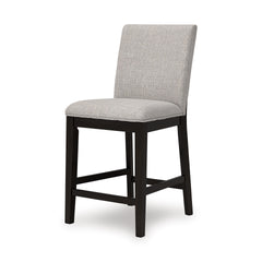Dark Grayish Brown / Counter Height — Set of 2 Stools, additional product view; matching pair included; additional furniture and accessories excluded - 2