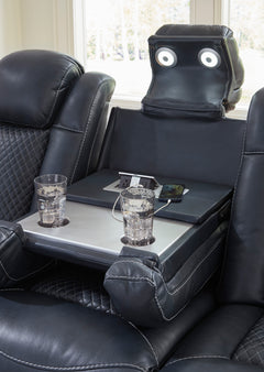 Sapphire Power Reclining Seating, sofa drop-down table and reading lights - 39