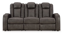 Shadow Power Reclining Seating, sofa front view - 4