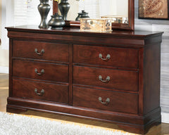 Reddish Brown / Dresser, product view; view 1; shown pieces are reference views; only the selected configuration is included; dresser only; mirror and accessories excluded - 1