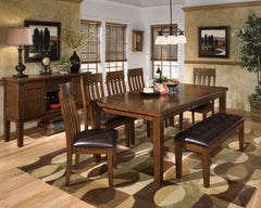 Medium Brown / Dining Table Only, additional product view; one table included; chairs, stools and benches excluded; additional furniture and accessories excluded - 5