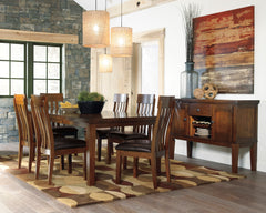 Medium Brown / Dining Table Only, additional product view; one table included; chairs, stools and benches excluded; additional furniture and accessories excluded - 7