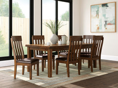 Medium Brown / Dining Table Only, additional product view; one table included; chairs, stools and benches excluded; additional furniture and accessories excluded - 9
