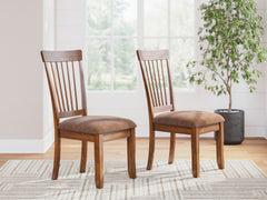 Rustic Brown / Set of 2 Chairs, product view 2; included: 2 matching chairs; all other furniture and accessories excluded - 3